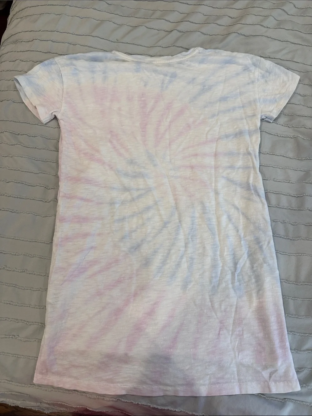 GAP Kids Tie-Dye Swim Coverup - White, Light Blue, Light Pink